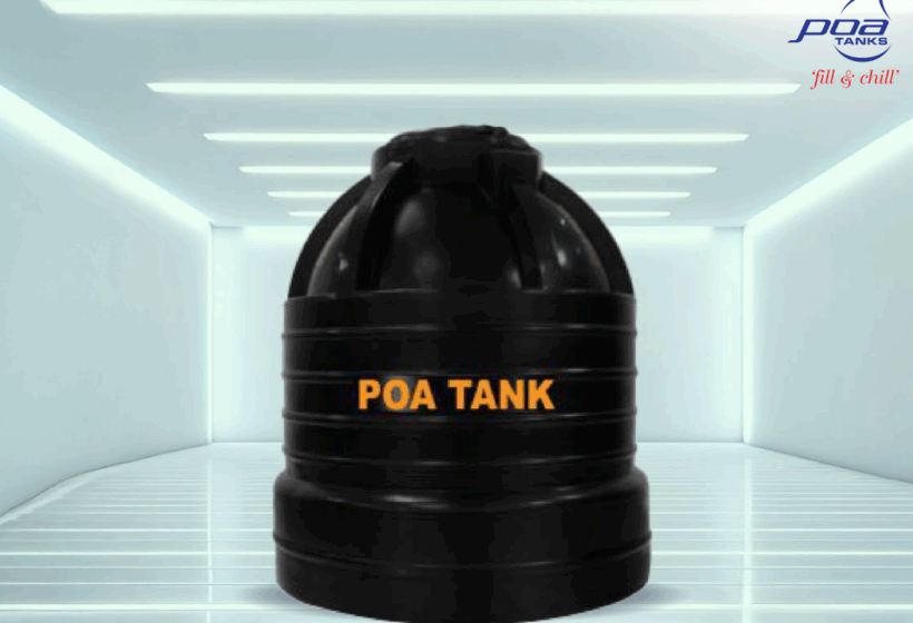 POA Tank by Jumbo Quality installed outdoors for household water storage in Kenya