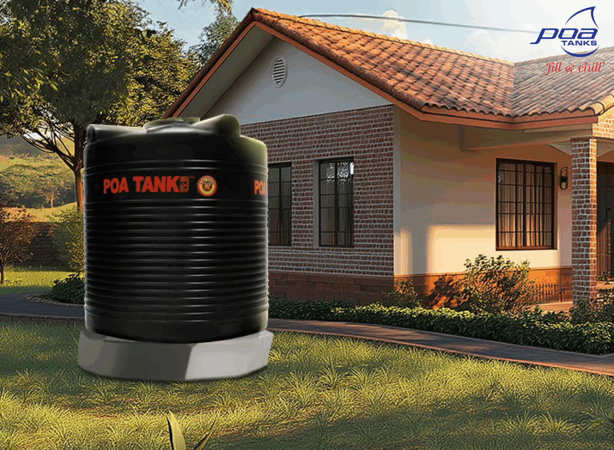 Strong Poa Water Tank in Kenya designed for long-lasting water storage.