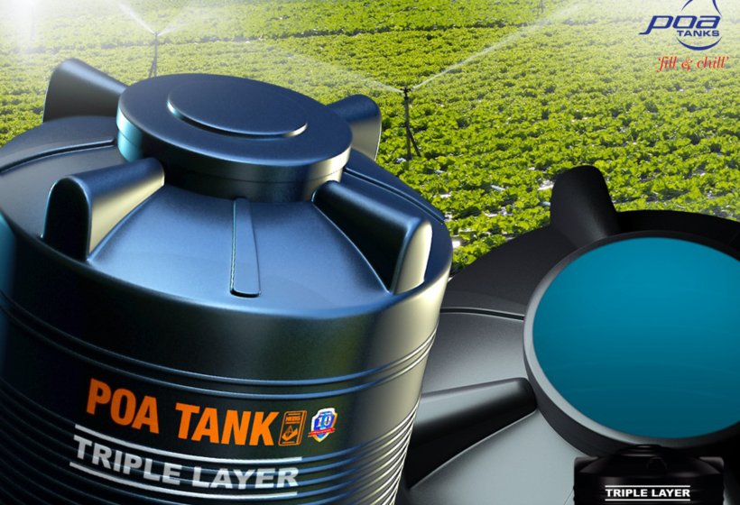 2000 Litre Cylindrical Water Tank in Kenya