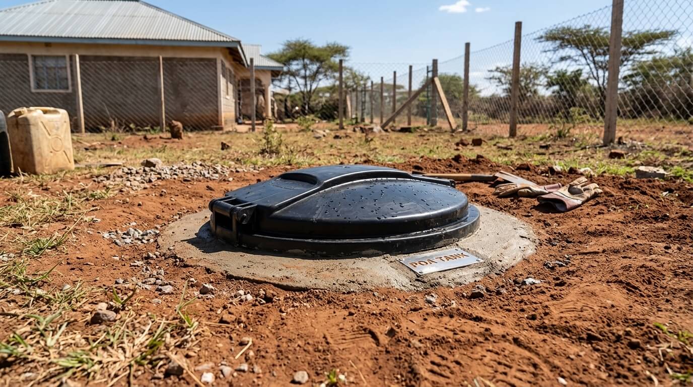 septic tank price and installation Kenya diagram